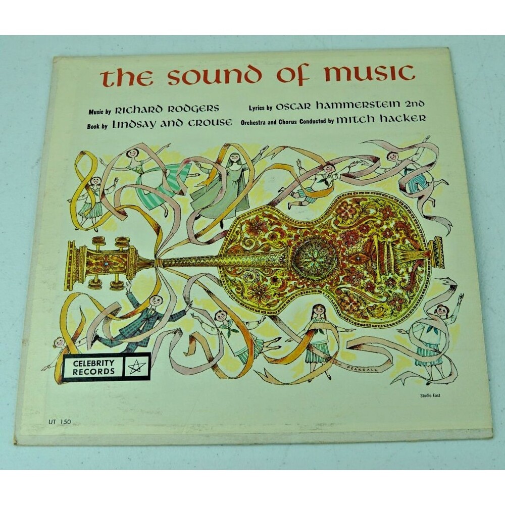 THE SOUND OF MUSIC MITCH HACKER ORCHESTRA LP NM Celebrity UT150 - Tested